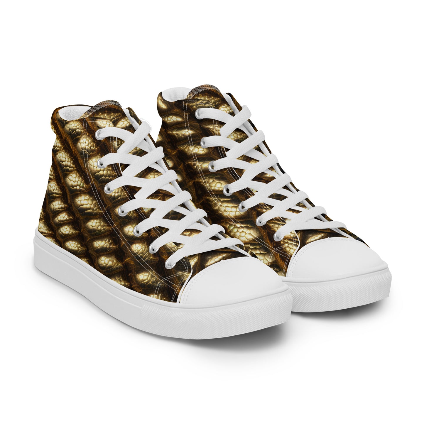 Lizard Skin, Women’s high top canvas shoes