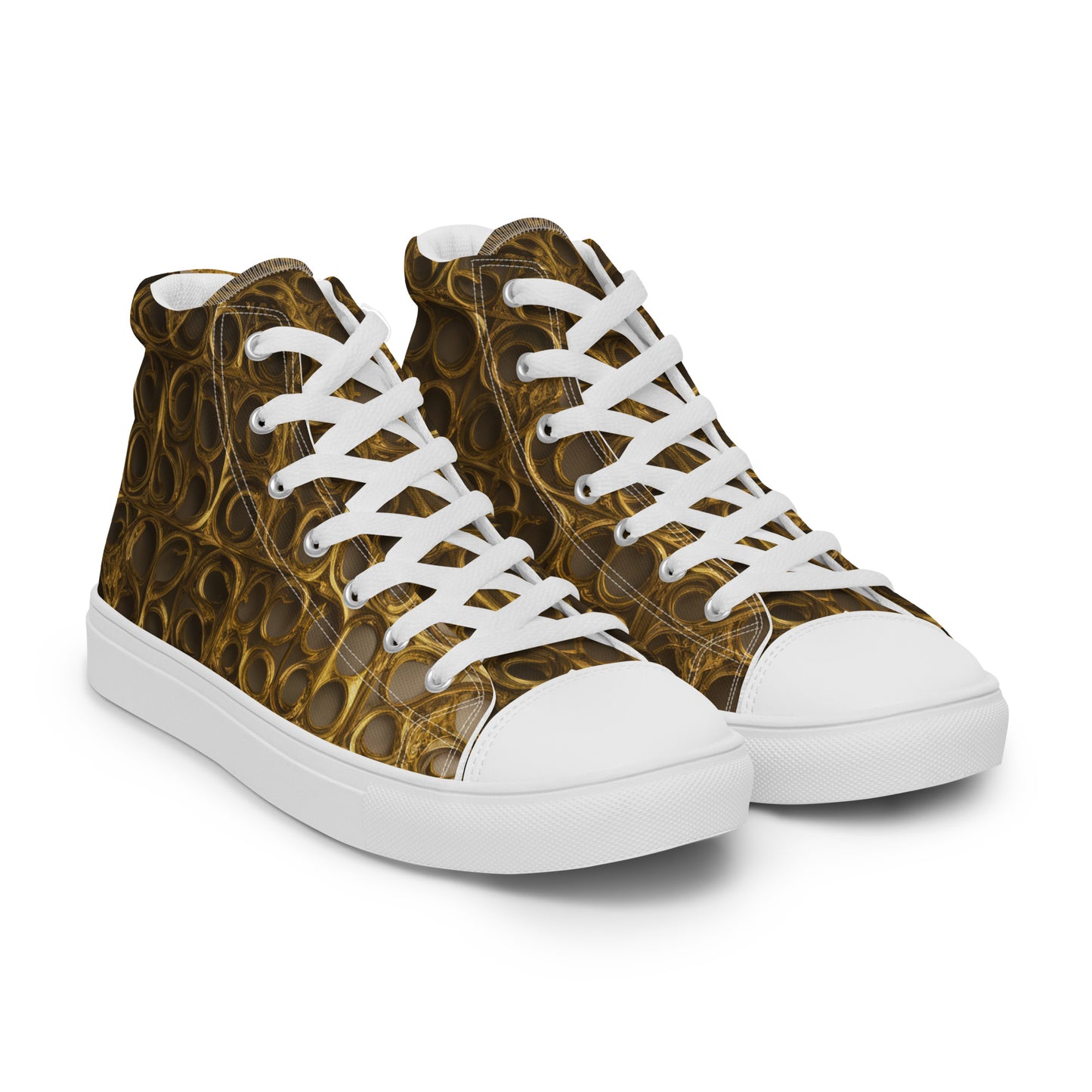 Golden Wire, Women’s high top canvas shoes