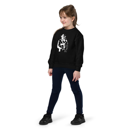 The Spy Black, Youth crewneck sweatshirt