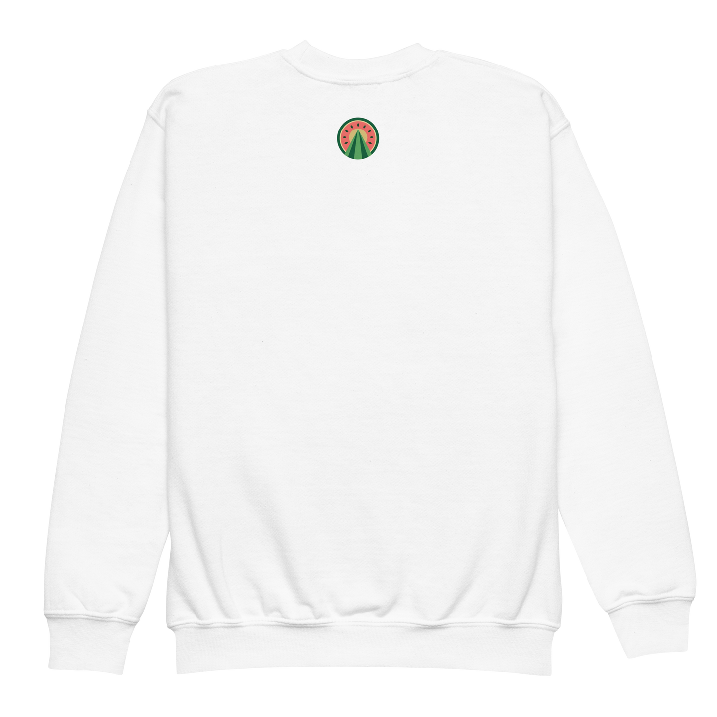 The Spy White, Youth crewneck sweatshirt